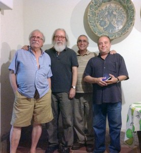 3 . 2012. Andres Barajas, Paco Molinero, Luis Montoya, Carmelo Trenado